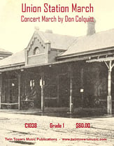 Union Station March Concert Band sheet music cover